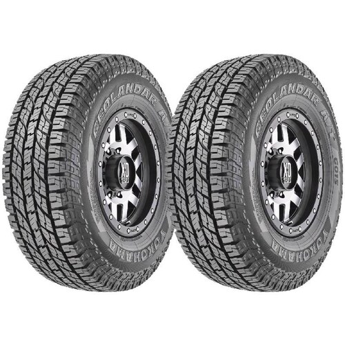 Paquete de 2 llantas Yokohama R A/T 265/70 R-17 CANYON 2009 