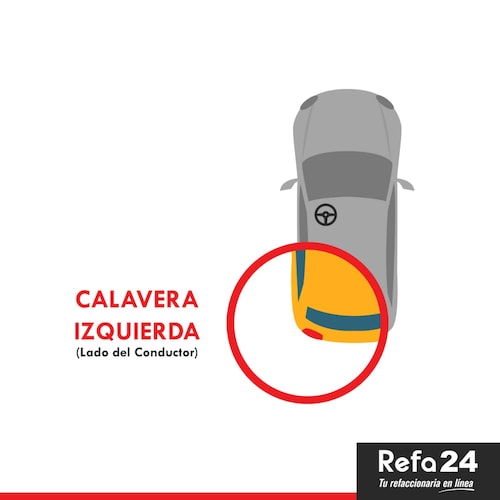 Calavera Altima 2014 Leds Filo Negro - Tyc - Izq 