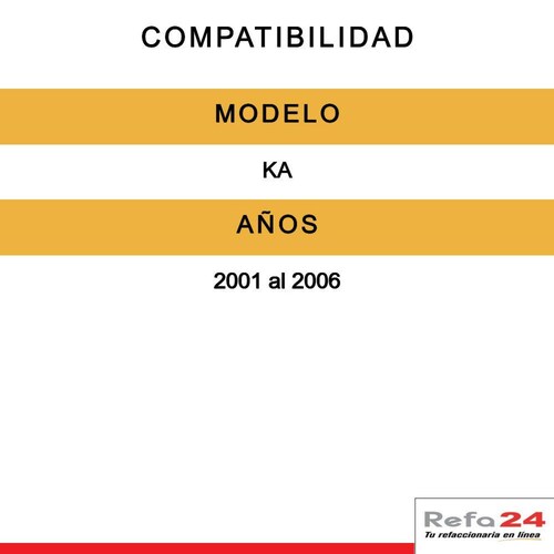 Par De Amortiguadores - Ford Ka 2001-2006