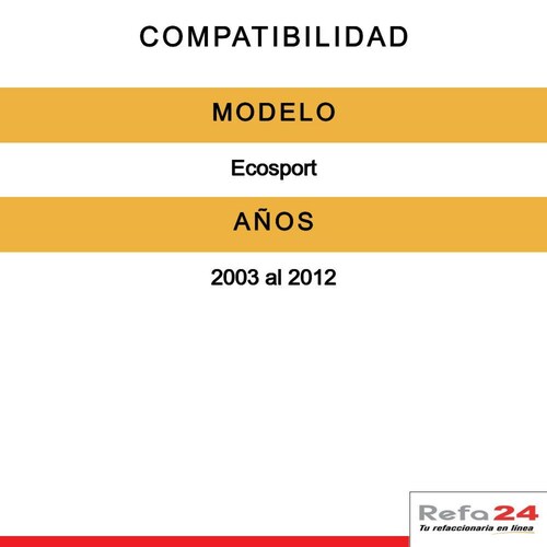 Par De Amortiguadores - Ford Ecosport 2003-2012