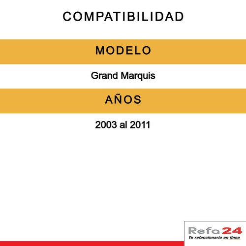 Par De Amortiguadores - Ford Grand Marquis 2003-2011