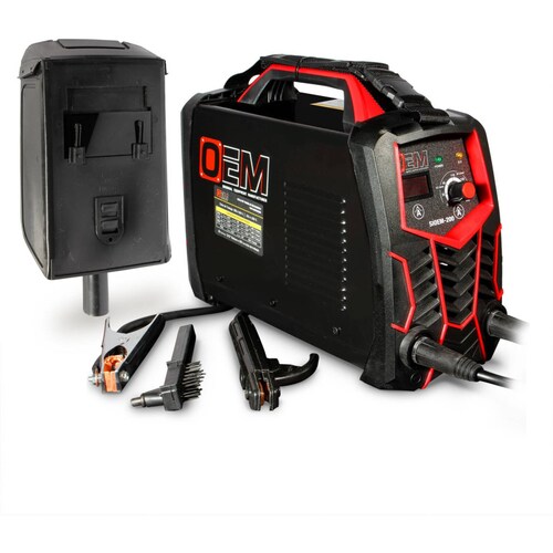 Soldadora inversor portatil 200 Amp.