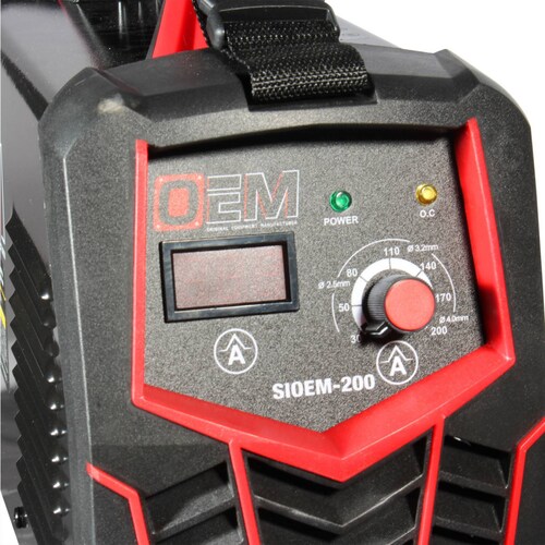Soldadora inversor portatil 200 Amp.