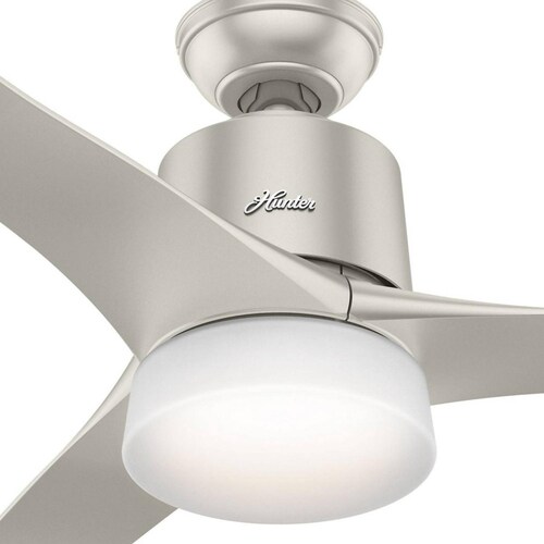 Ventilador de Techo Hunter 59376 Symphony Matte Nickel 54" 