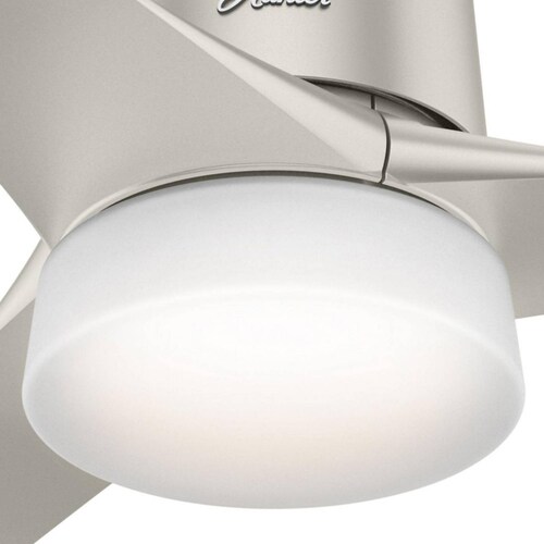 Ventilador de Techo Hunter 59376 Symphony Matte Nickel 54" 