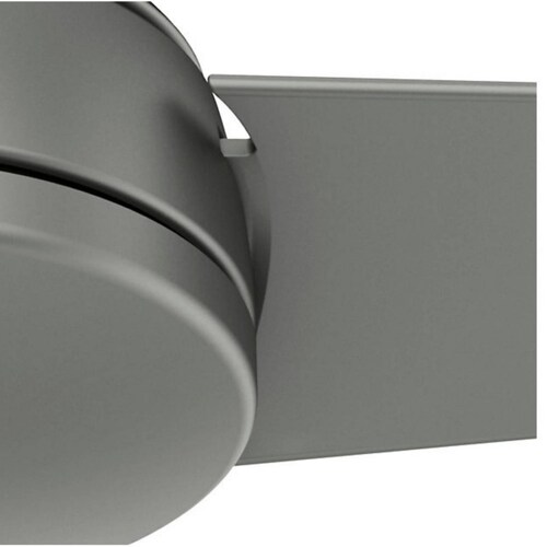 Ventilador De Techo Hunter 59608 Trimaran Matte Silver 52" 