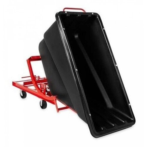 Contenedor De Volteo De 765 Lts Negro Fg105943bla Rubbermaid 