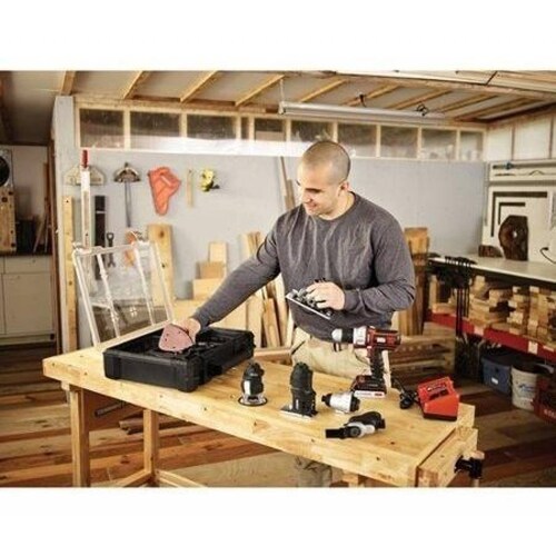 Kit taladro matrix 20v 6 en 1 combo black and decker 