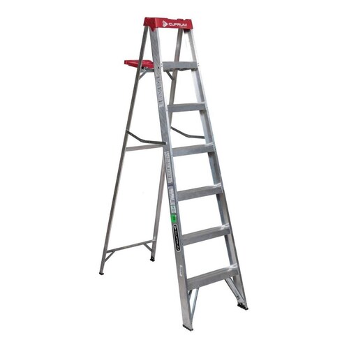 Escalera Tijera Aluminio 150 Kg. Tipo Iii Cuprum 