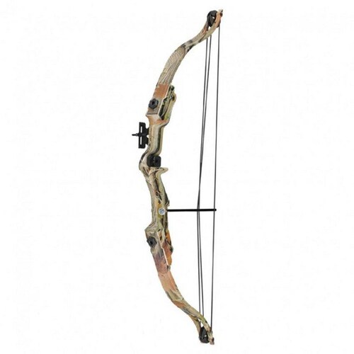 ARCO DEPORTIVO CAMOUFLAGE 21 LBS C/2 FLECHAS MAN KUNG 