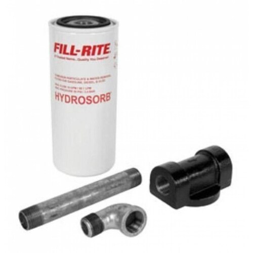 Kit base con filtro 10 micrones para bomba de transferencia de combustible gasolina y diesel fill ri 