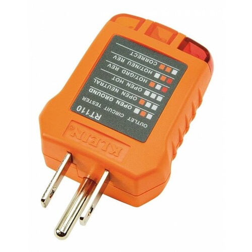 Probador De Polaridad Sin Gfci Rt110 Klein Tools 