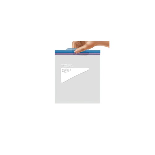 BOLSA PLASTICA P/CONGELAR 17.7 X 19.5 C/20 PZAS ZIPLOC 