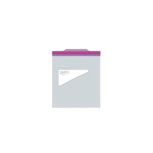 BOLSA PLASTICA P/GUARDAR 17.7 X 19.5 C/25 PZAS ZIPLOC 