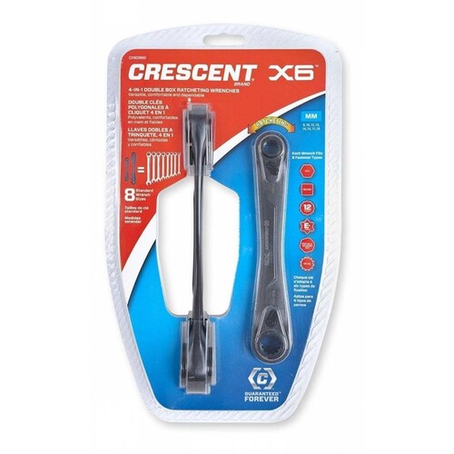 Llaves dobles a trinquete a en 1 std. Crescent cx6dbs2 