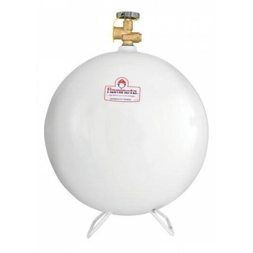 Tanque de gas lp 4kg vertical flamineta fl-tan-v0004 