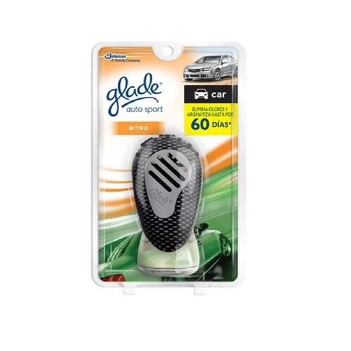 AROMATIZANTE GLADE AUTO SPORT NITRO AP 7 ML 
