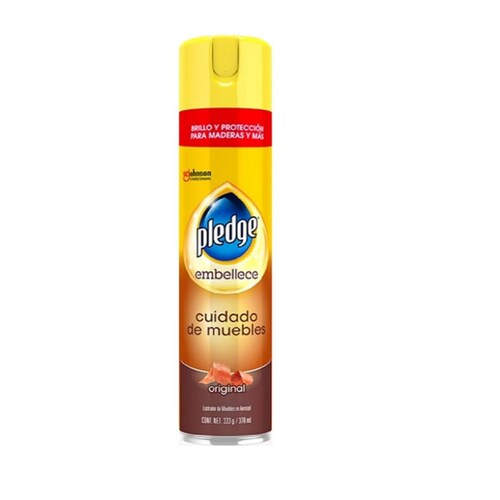 LUSTRADOR DE MUEBLES EN AEROSOL PLEDGE 378ML 