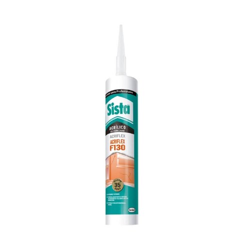 SILICON F130 ACRILICO ALMENDRA 300 ML SISTA 
