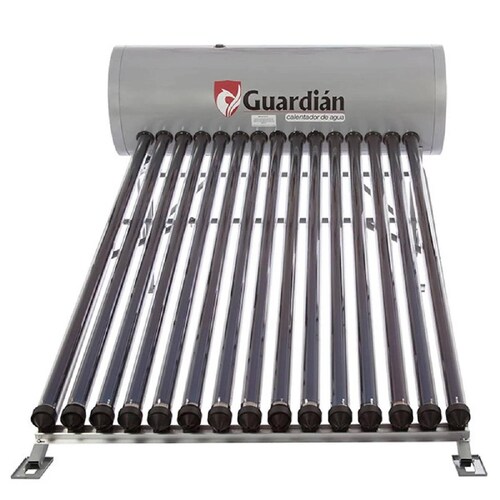 CALENTADOR SOLAR 15 TUBOS 180 L 4-5 PERSONAS BAJA PRESION GUARDIAN INGUSA 