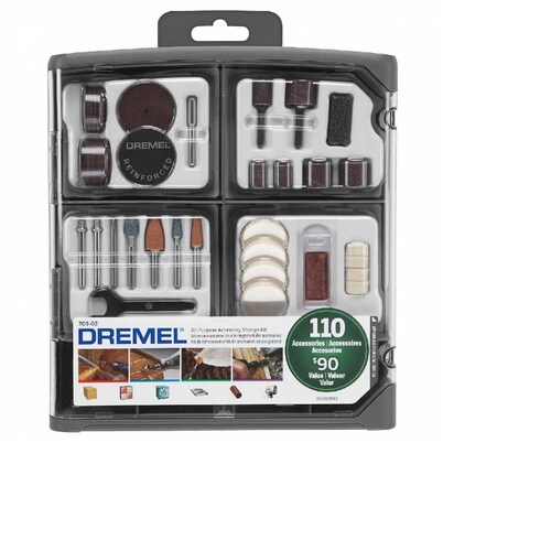 KIT DREMEL DE 110 ACCESORIOS MULTIUSOS 709-RW2 