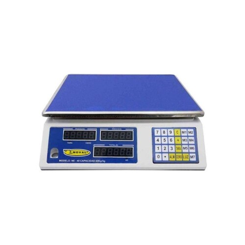 BASCULA DIGITAL COMERCIAL 40 KG NOVAL 