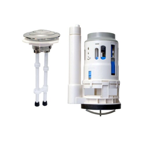 VÁLVULA DE DESCARGA DUAL FLUSH 3 PARA SANITARIO DE 1P COFLEX 