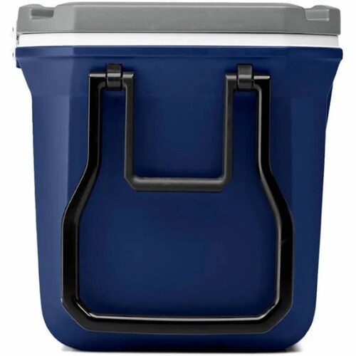 HIELERA 100 QT CON RUEDA AZUL TAPA 