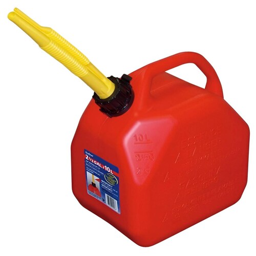 BIDON TANQUE PARA COMBUSTIBLE ROJO 5 LITROS SCEPTER 