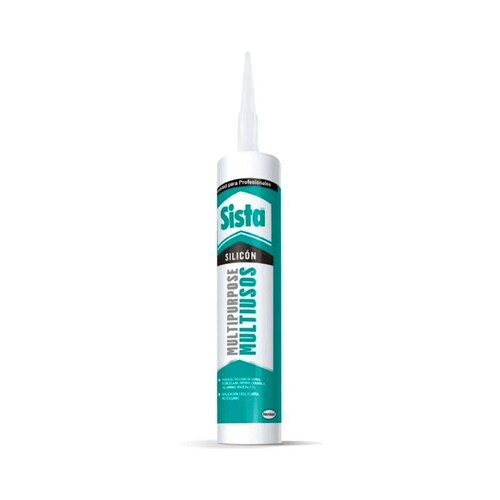 SILICON MULTIUSOS BLANCO SISTA 280 ML CAJA CON 6 