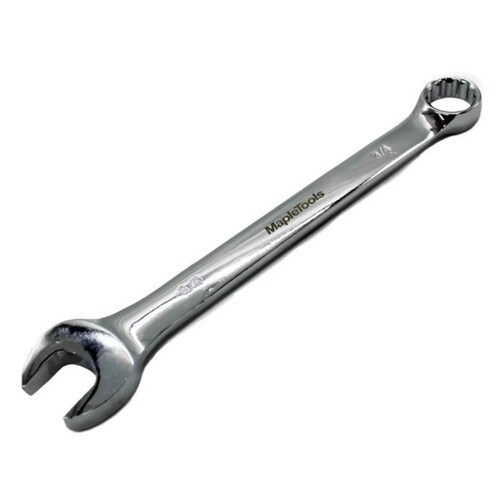 5 PIEZAS LLAVE COMBINADA 3/4 PULG ACABADO ESPEJO 