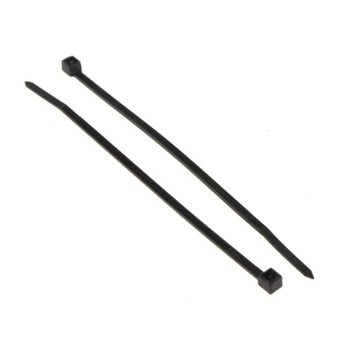500 PZAS CINCHOS DE PLASTICO 50 LB NEGRO 4.8 MM X 35 CM 