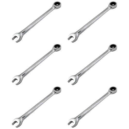 LLAVE COMBINADA MATRACA 5/16 PULG CAJA CON 6 MAPLE TOOLS 