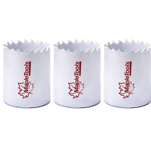 3 SIERRAS COPA BIMETALICA 2 1/8 PULG MAPLE TOOLS 