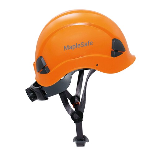 CASCO SEGURIDAD NARANJA DE RESCATE 6 PUNTOS MAPLE SAFE 