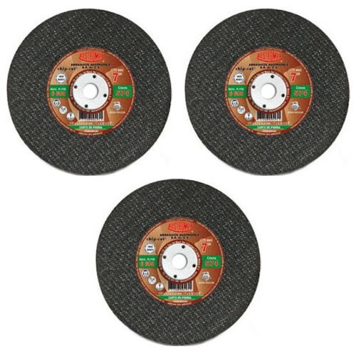DISCO 7'' P/ CORTE PIEDRA LADRILLO 3 PZAS AUSTROMEX 