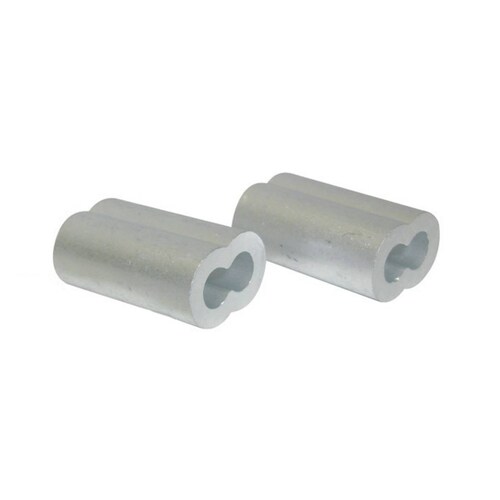 CASQUILLO P/CABLE DE ALUMINIO 3/16'' 100 PZAS MILER CARGO 