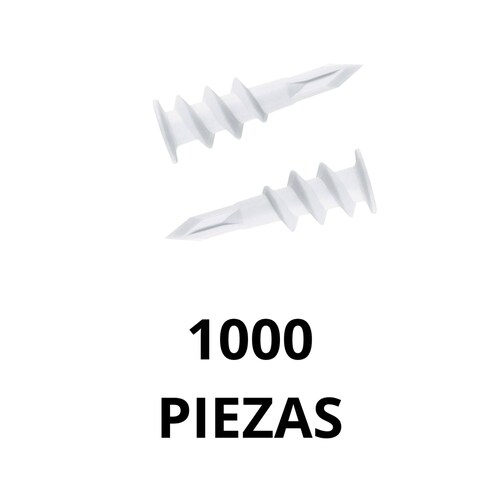 TAQUETE PARA TABLAROCA 1/2'' 1000 PIEZAS MAPLE TOOLS 