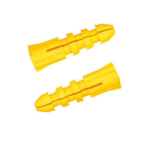 TAQUETE PLASTICO 5/16'' ANCLA AMARILLO 1000 PZAS MAPLE TOOL 