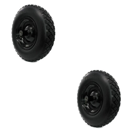 LLANTAS PARA CARRETILLA IMPONCHABLE 16 PULGADAS 2 PZAS 
