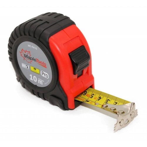 Flexometro 10 Mts. Contra Impacto Maple Tools Mt-fh10 Pack 2 