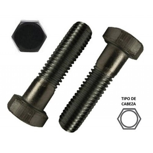 Tornillo Hexagonal Grado 5, 1/4 X 1 1/2 Negro 1800 Piezas 