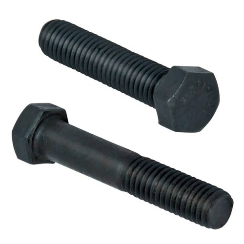 Tornillo Hexagonal 3/4 X 3 1/2'' Grado 5 Negro 20 Piezas 