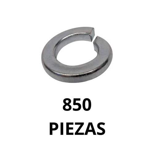 Rondana de presion galvanizada 3/8'' 850 Pzas Maple Tools 