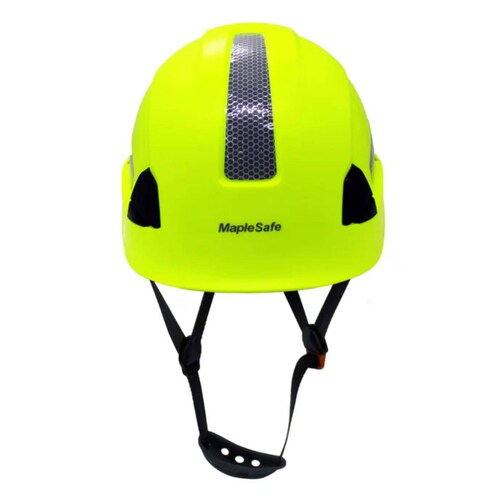 3 CASCOS SEGURIDAD AMARILLO DE RESCATE 6 PUNTOS MAPLE SAFE 