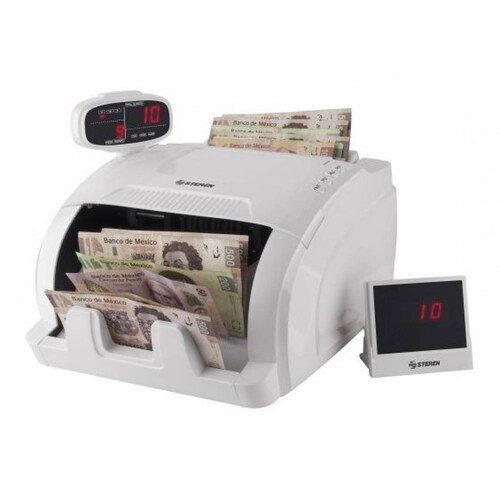 Contador De Billetes Con Detector De Billetes Falsos Steren