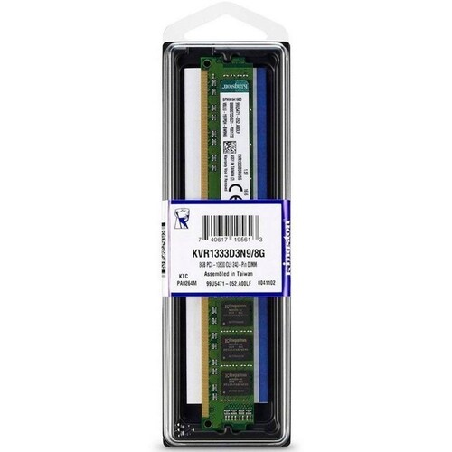 Memoria Ram Ddr3 8gb 1333mhz 1.5v Kingston Kvr1333d3n98g 