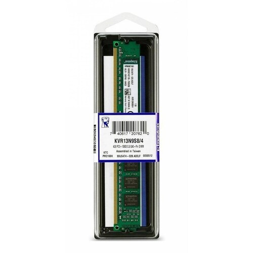 Memoria Ram Ddr3 4gb 1333mhz Kingston Premier Kvr13n9s8/4 