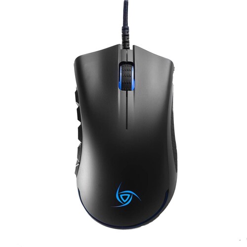 Mouse Gamer VSG Cyborg óptico alámbrico RGB negro interruptor Huano 