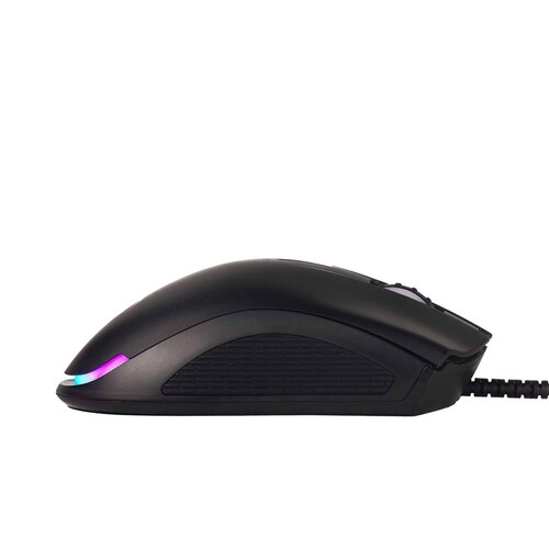 Mouse Gamer VSG Cyborg óptico alámbrico RGB negro interruptor Huano 